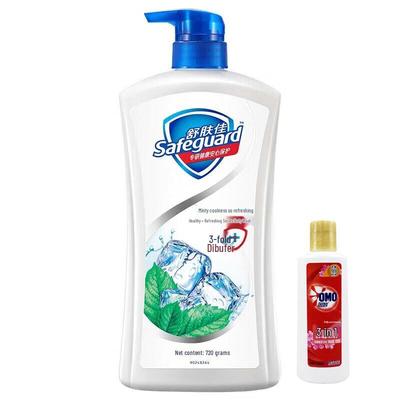 Safeguard Mint Refreshing Body Wash Bundle