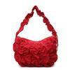 2025 Cloud Bag Niche Design Pleated Shoulder Bag Girl Cute Texture Bubble Underarm Bag Tote Bag