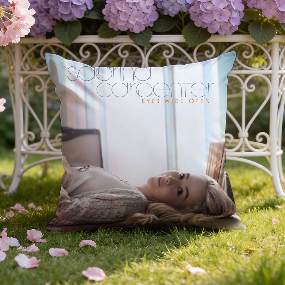 Sabrina Singer C-Carpenter Cushion Cover Home & Car Dual-Scene Pillow Cover: Reversible for Premium Comfort