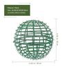 10Pcs Flower Ball Rack Plastic Flower Arrangement Holder for Wedding Party DIY Decorative Ball-Shaped Floral Frame Living Room