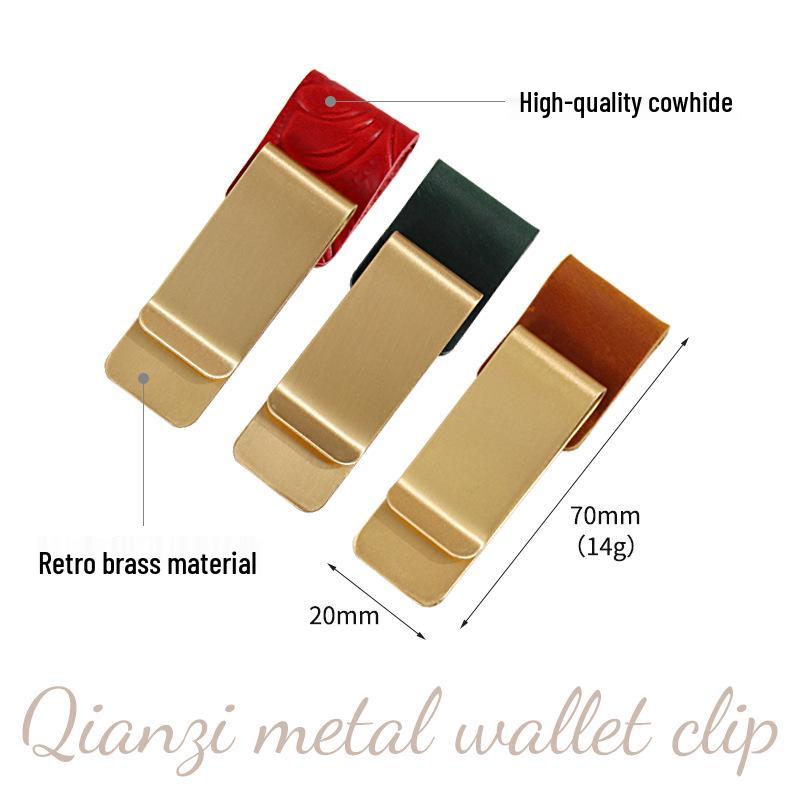 Brass Clip & Pen Holder for Laptops and Planners