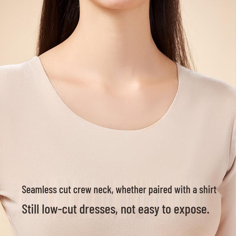 Langsha Seamless Velvet-Lined Thermal Underwear Set