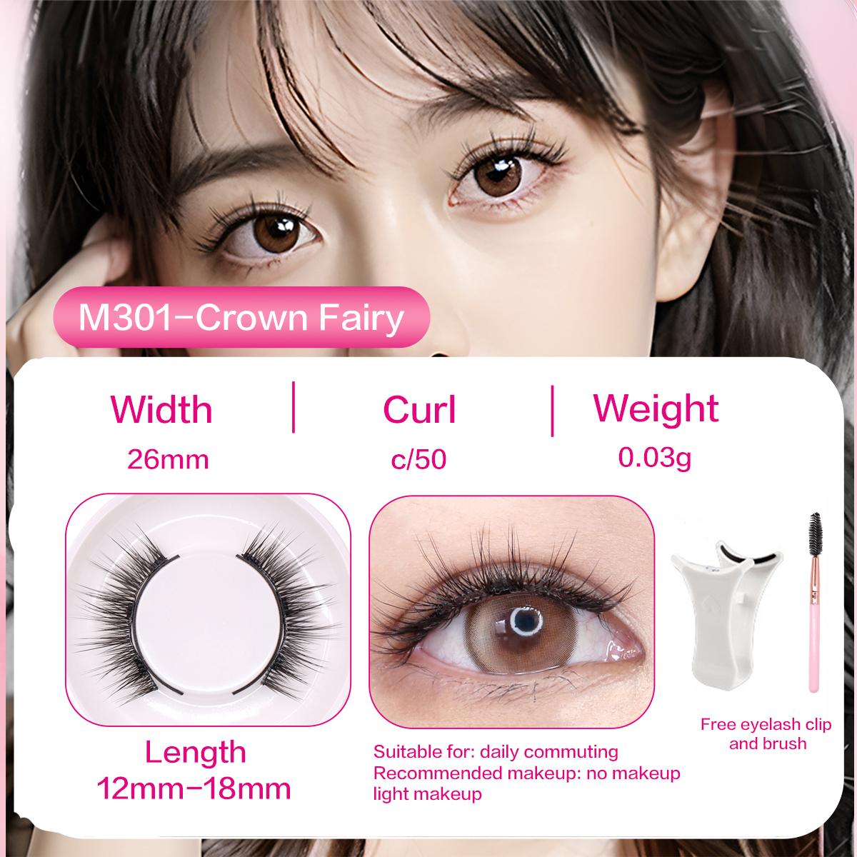 Custom Magnetic False Eyelashes Hypoallergenic No Glue Quantum Magnets Lashes Bulk From Factory Natural Long&box