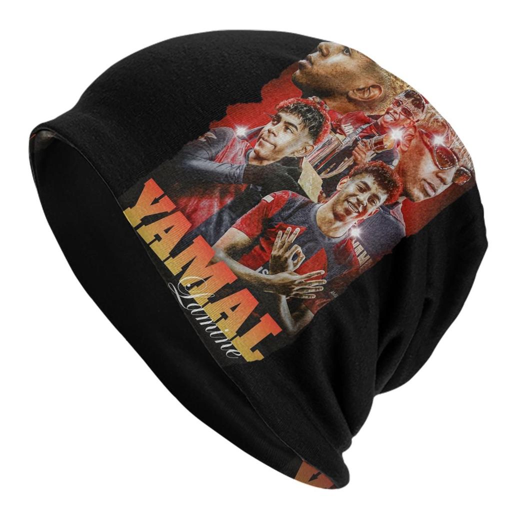 Lamined YYamal Caps Football Soccer Hip Hop Adult Outdoor Skullies Beanies Hats Spring Warm Dualuse Bonnet Hats