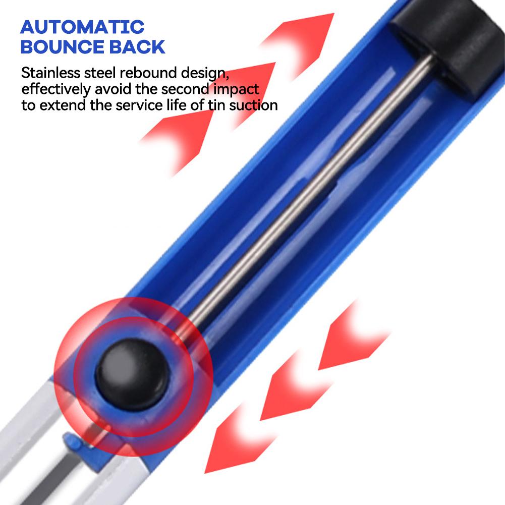 Soldering Sucker Pen Aluminum Metal Desoldering Pump Suction Tin Removal Vacuum Soldering Iron Desolder Hand Welding Tools