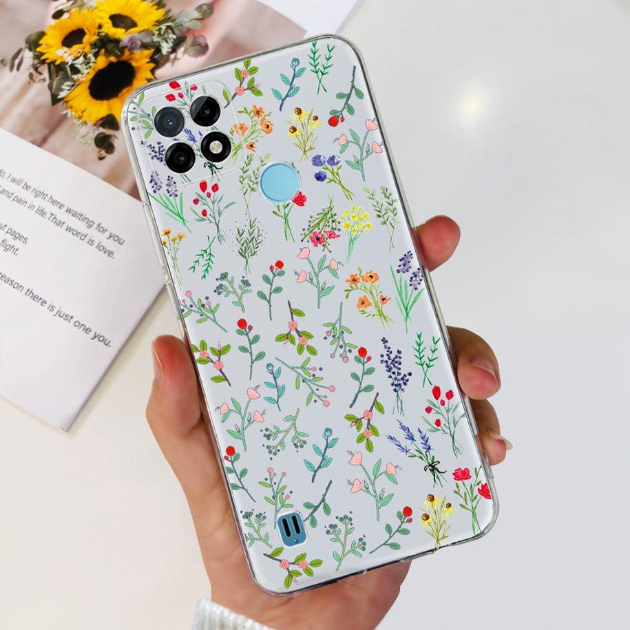 

For Realme C21Y Case Realme C21 Phone Case 2023 New Printed Soft Back Cover For Realme C25 C25S C25Y RealmeC21Y Shockproof Coque Realme C21Y