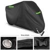 Motorcycle Rain Cover Outdoor Motorbike Waterproof Dust Proof Cover with Reflective Strip