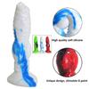 Zvířecí dildo Wolf Psí penis Sexuální hračky pro ženy Vagina Anální masturbátor Sání Big Dick Pár Lesbické Flirtování Sex Produkty