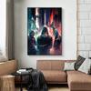 Fantasy Animals Lion Wolf Eagle Bear Tiger Urban Jungle Poster Canvas Painting Vintage Nordic Wall Art Living Room Home Decor