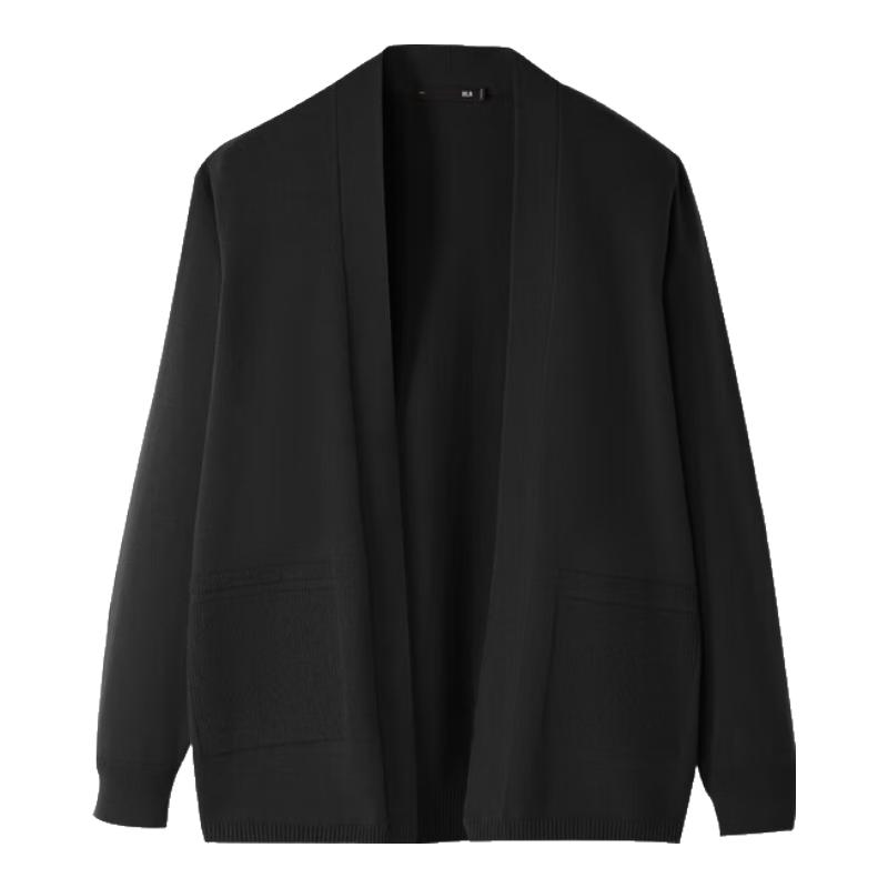 HLA Men's Classic Business Casual Knitted Cardigan