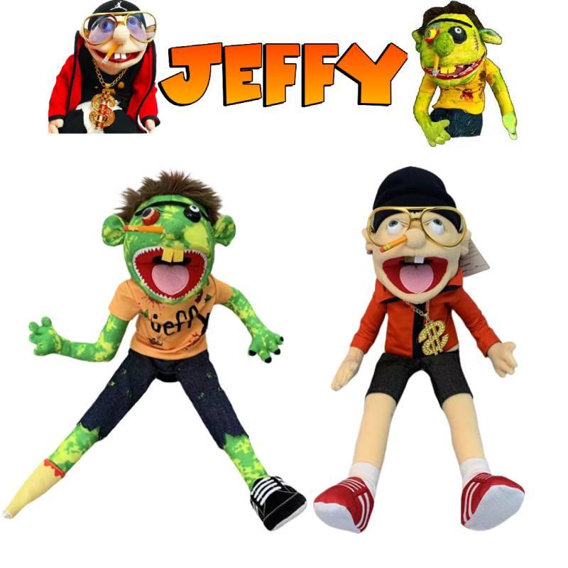 Zombie Rock Funny Jeffy Puppet Parent Child Interaction Plush Doll Early Gift