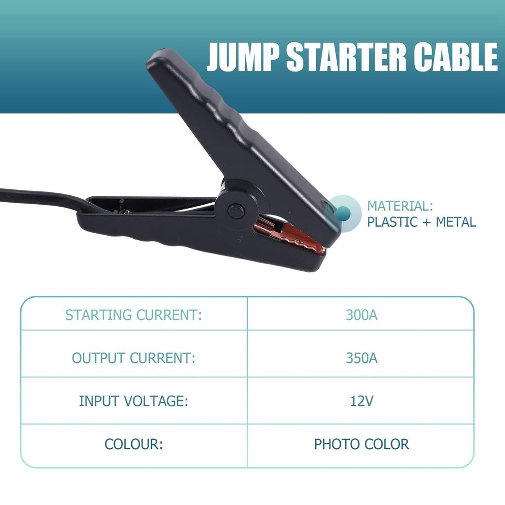 Cablu de Pornire de Urgență Shufea Clip Crocodil cu Conector Mufă EC5 pentru Demaror Auto Clip Crocodil Jumper