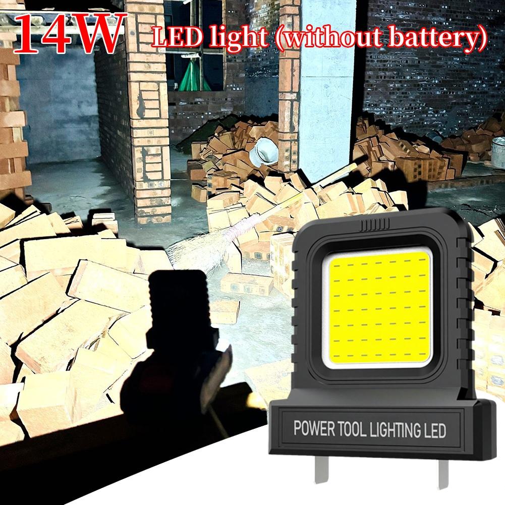 14W Mini Pocket Work Light with 2 Modes Lighting Inspection Light Super Bright Spotlight for Garage Car Repair Camping Fishing