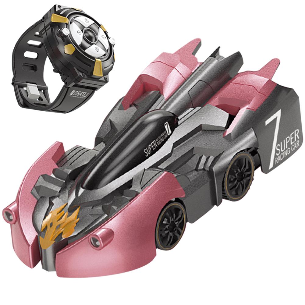 

Wall Climbing RC Car with Watch Remote Control Remote Control Car USB Rechargeable 360° Rotating for Ages 6-12 Boys Girls червоний