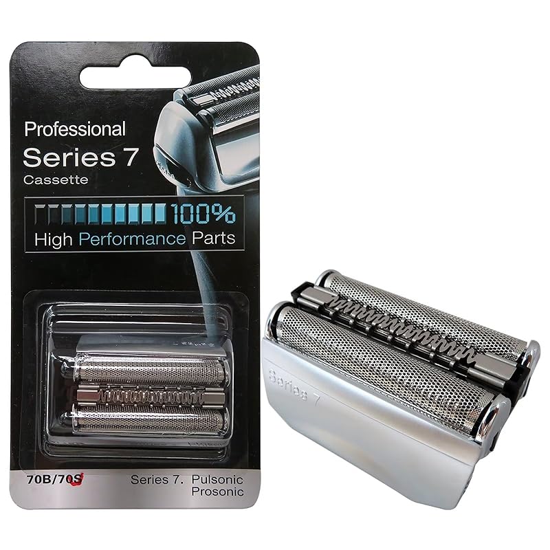 51S Electric Shaver Replacement Foil Head with Cutter Compatible for B-raun Series 5 5643, 5644, 5645, 5646, 5647, 5649, 5751, 5757, 5758