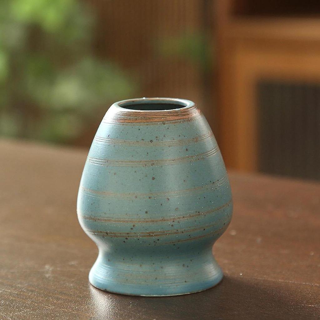 Glass Hammered Matcha Bowl Tea Set Japanese Style Tea Ceremony Cup with Spout for Whisking Matcha Beginner Tea Accessories