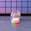 Girls' Light-Up Summer Sandals: Breathable, Non-Slip Toddler Shoes - Cute & Luminous Princess Style.