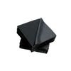 100 Peças Pano de Limpeza de Tela Microfibra 15x15cm Preto para Óculos de Sol Óculos Lentes Limpeza Celular Tablet Computador Pano de Limpeza
