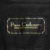Pure Cashmere Wool Coat 11AR Black Series Women Used