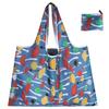 Eco-Friendly Large Capacity Folding Grocery Bag - Oxford Cloth