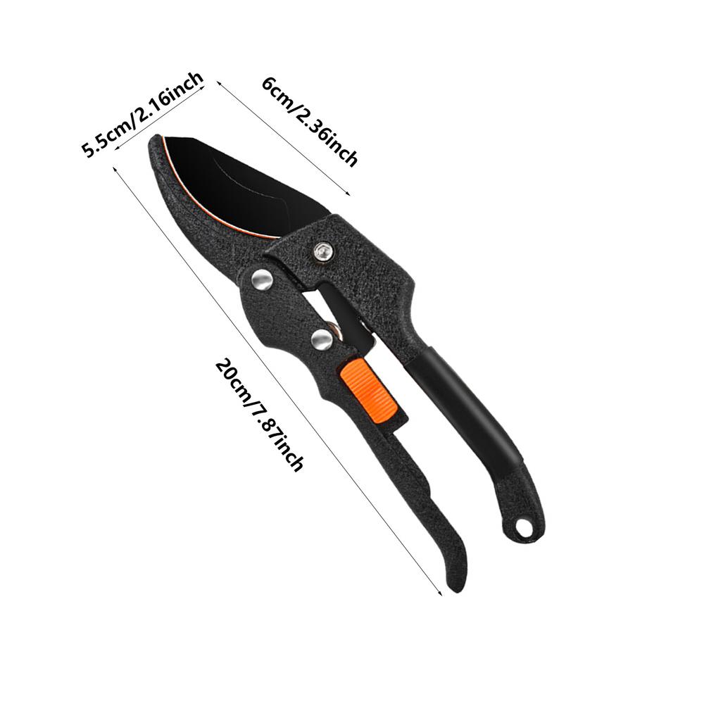 

Садовые ножницы Садовый секатор Резак для деревьев Садовые секаторы Ножницы для садоводства Сверхпрочные сверхострые ручные секаторы Садовый инструмент CHINA чёрный