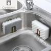 Kitchen Suction Cup Sink Drain Rack Sponge Storage Drying Holder Wall-mounted Soap Shelf Bathroom Accessories Organizer