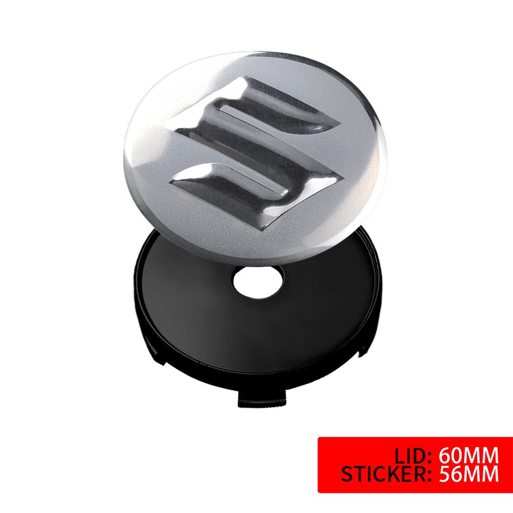 Cache-moyeu de roue de voiture Autocollant Badge Accessoires Auto Pour Suzuki Swift Sport Vitara Jimny SX4 Alto Splash Wagon Baleno