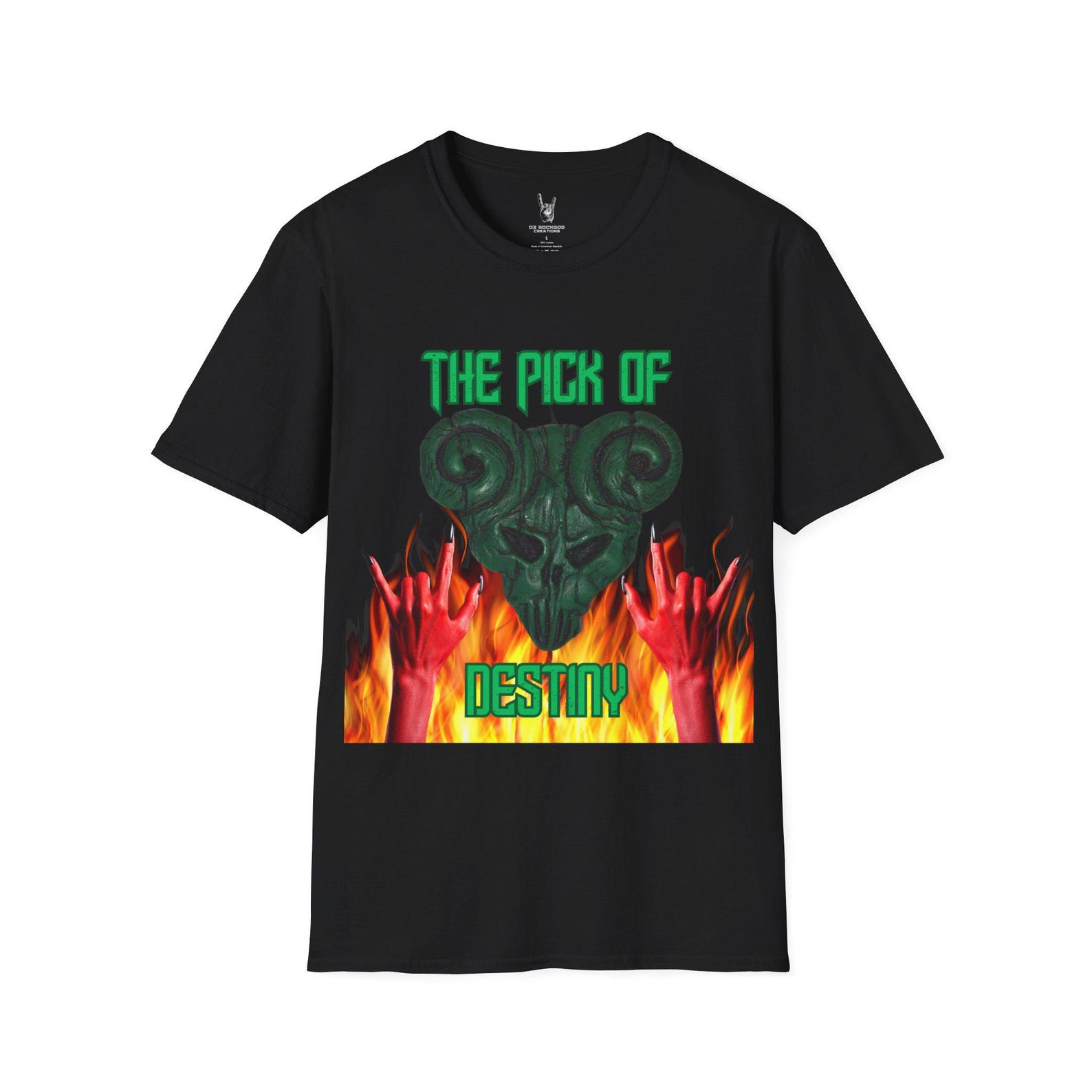 Tenacious D Pick Of Destiny Shirt, Heavy Metal Rock Tee 3XL