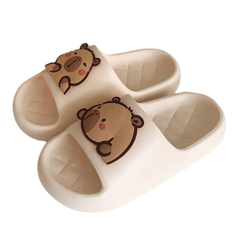 Cute Women's Shoes, Creative One-piece Sandals, Casual and Home-style Soft-soled Slippers