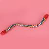 Colorful Hanging Cotton Rope Bird Standing Frame Comfortable Parrot Chewing Climbing Grinding Rod Toy