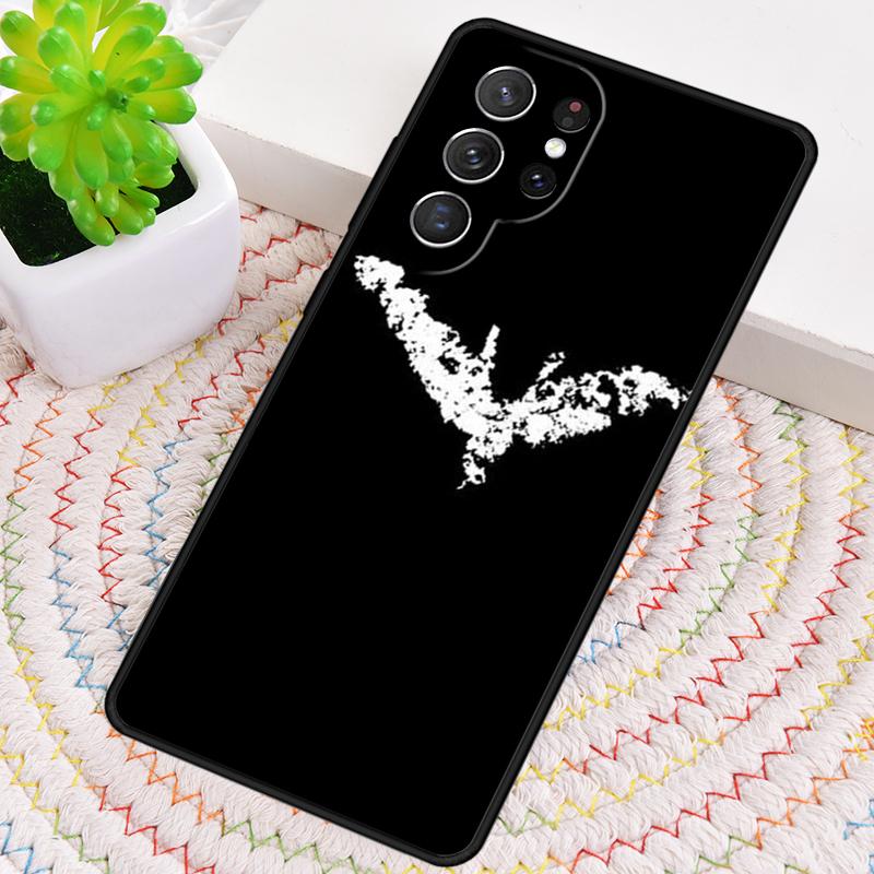 Goth Vampire Bat Gothic Silicone Phone Case For Samsung Galaxy note 10 pro S26 S25 S24 S23 S22 S21 Plus S25Ultra Capa Cover