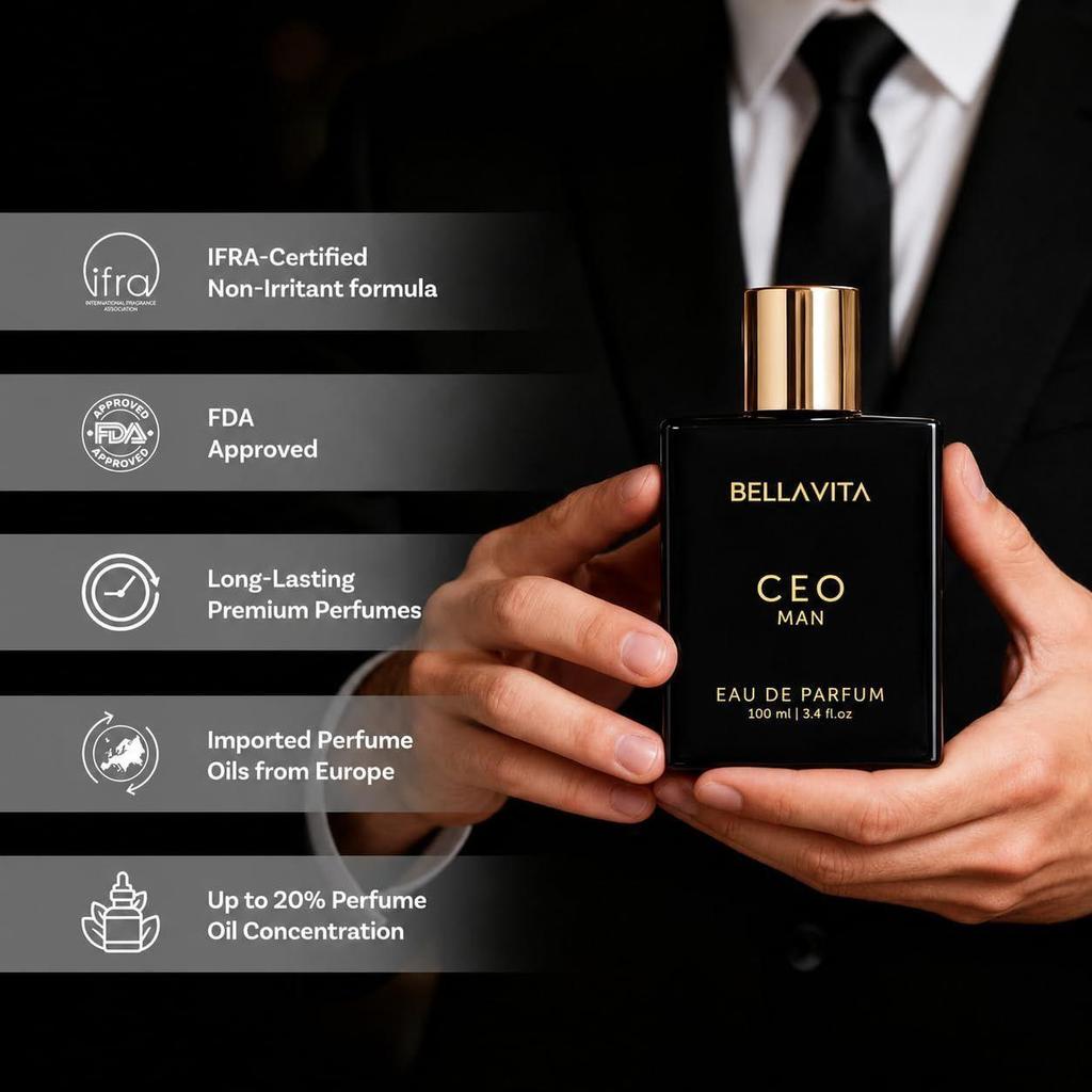 Bella Vita Luxury CEO Man | Long Lasting EDP 100ml |