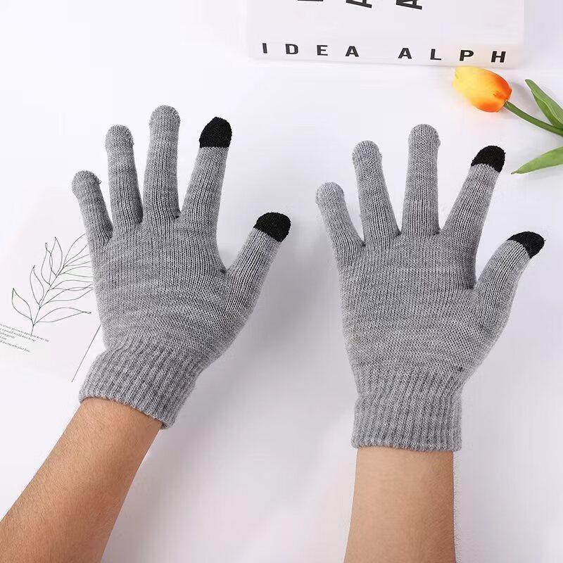 Autumn/Winter Casual Warm Touchscreen Knit Gloves