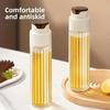 1PC 500ML Automatic Opening and Closing Oil Glass Bottle Leak-proof Olive Oil Storage Vinegar Dispenser for Cooking Baking Salad