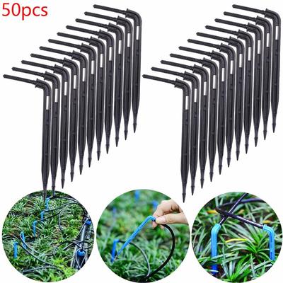 50 τμχ/σετ Arrow Micro Saving Water Flow Irrigation Drippers Emitter Drip Garden Πότισμα Εργαλεία
