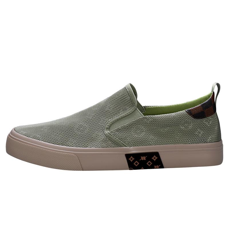New Summer Mens Shoes Trendy Shoes Mens Canvas Shoes Korean Versatile Trendy Casual Shoes Breathable Comfortable Shoes