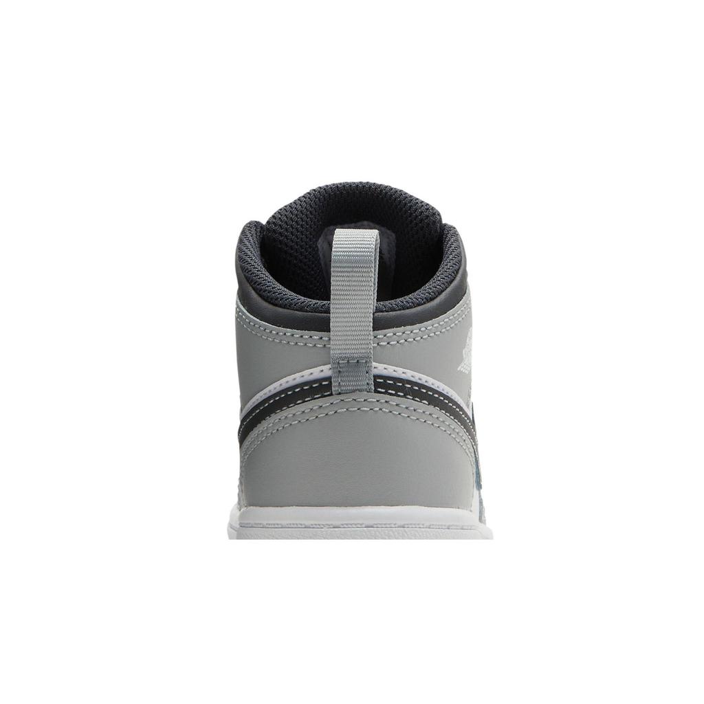 Air Jordan 1 Mid Toddler 'Light Smoke Grey' (Unisex) Light Smoke Grey / Anthracite / White Toddler Shoes 640735 078