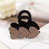 AWAYTR Shiny Rhinestone Hair Claws Fashion Crystal Hair Clips Crab For Women Girl Gift Hair Accessories Valentine Headwear