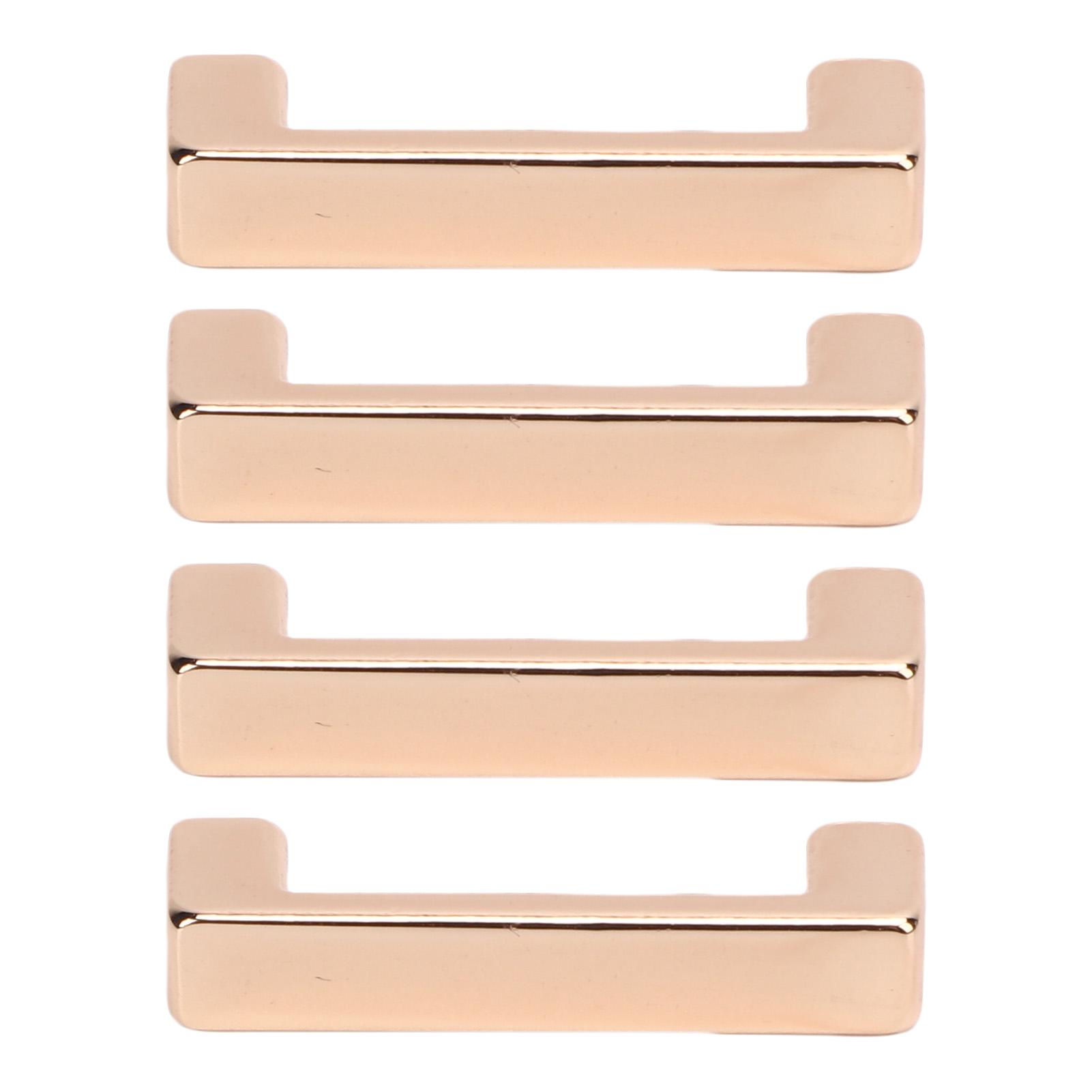 

20 шт. Металлические пряжки для соединения колец, квадратные арочные мостовые пряжки из цинкового сплава для золотой