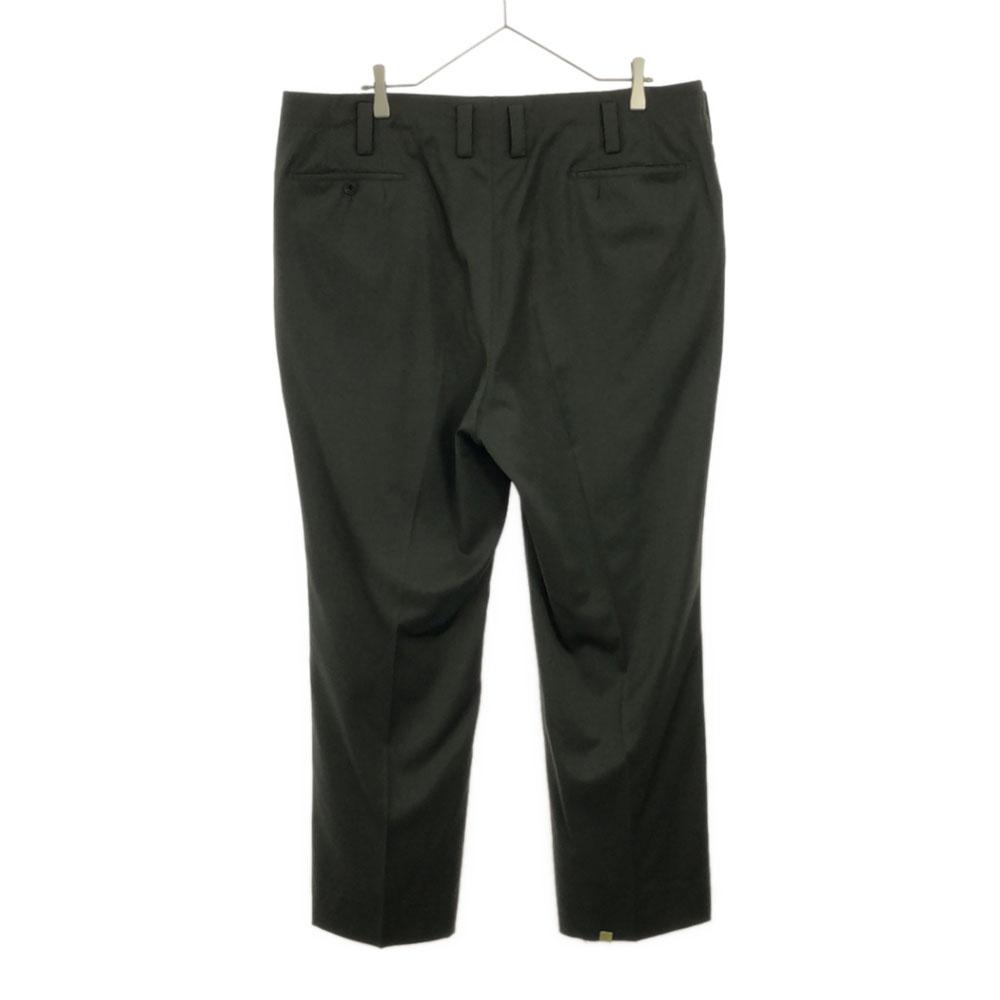 Loro Piana embroidery Two-tuck Wool pants Green system Men's Used