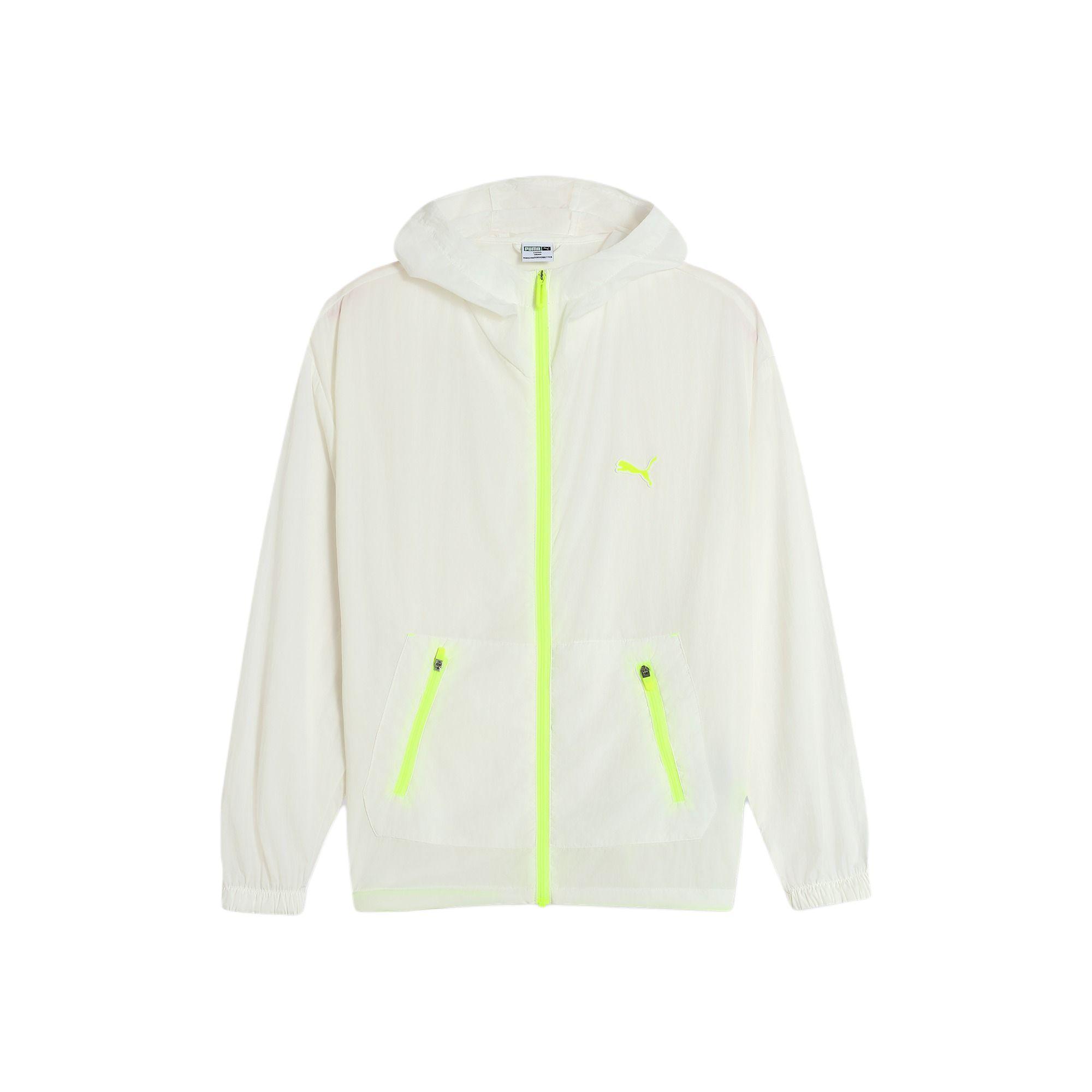 Puma Защитная от солнца куртка Легкая Прохладное ощущение С капюшоном и молнией Детские Детские куртки 950433-01 120