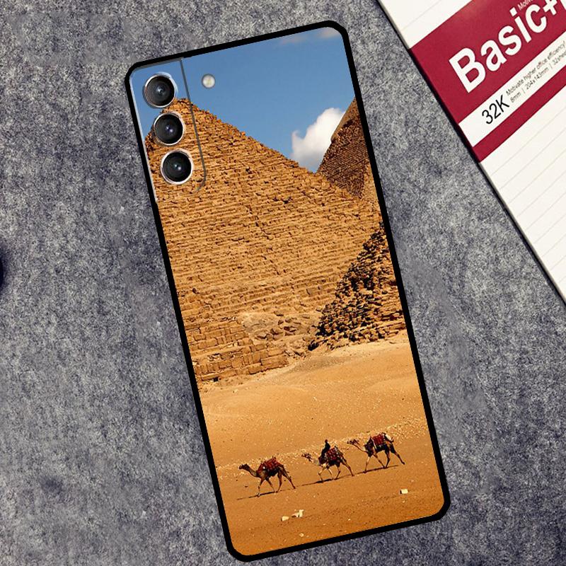 Egypt Pyramids Case For Samsung Galaxy S24 S22 S23 Ultra Note 20 S9 S10 Note 10 Plus S20 FE S21 FE Cover