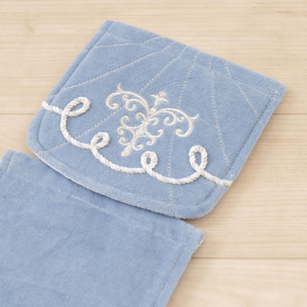 Senko NYNAS Romance Shell Papierhalter-Hülle, Blau, 60159