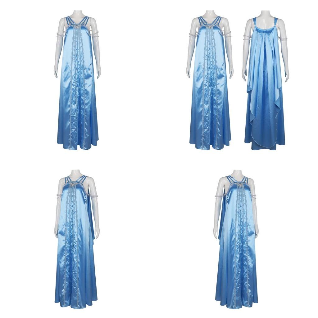 Star Wars Padme Amidala Cosplay Dress For Halloween And Stage Performances