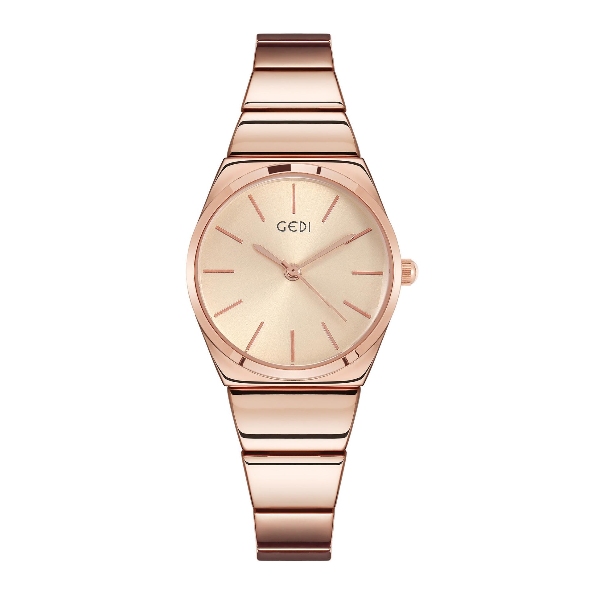Simple Wind Women S Personality Niche Alloy Bamboo Belt Waterproof Quartz Watch