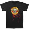 Men's Guns N Roses Bullet T-shirt XX-Large Black