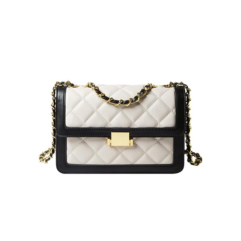 Qiao Lady Bag 2025 New Autumn Winter Chain Bag Women's Crossbody Bag Versatile Quilted Bag Qixi Festival Gift Genuine Leather Women