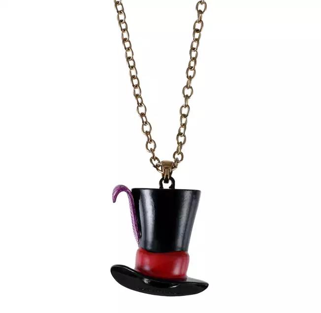 Disney Facilier Necklace Top Hat DISNEY VILLAINS Japan NEW