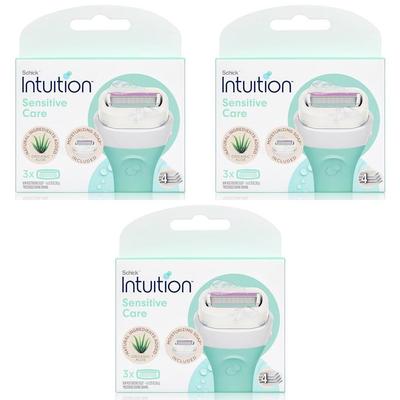 Intuition Sensitive Care Feminine Epilator Aloe Blade Refill 3 Pcs 3 Pcs