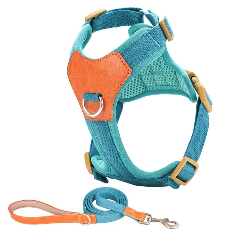 

Durable Large Dog Harness for Small Dogs No Pull Adjustable and Breathable Puppies Vest XS